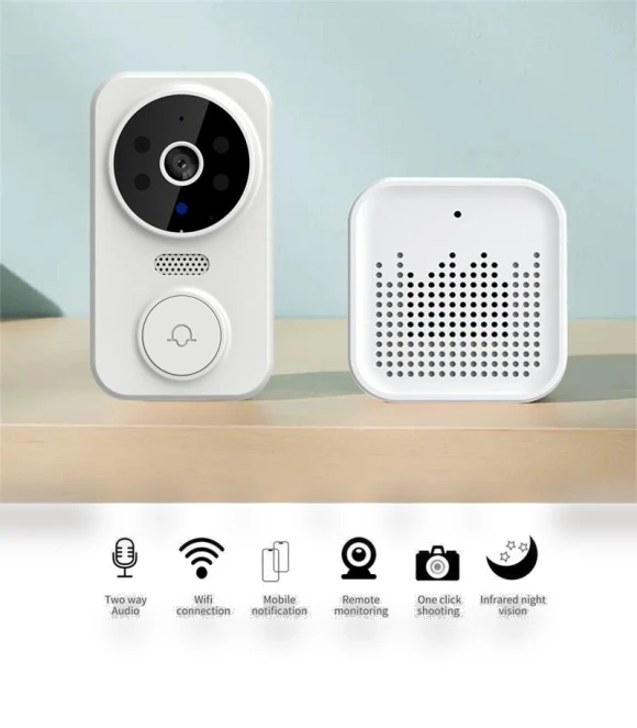 Smart Wireless Doorbell — Smart Home Security, Refreshing Home