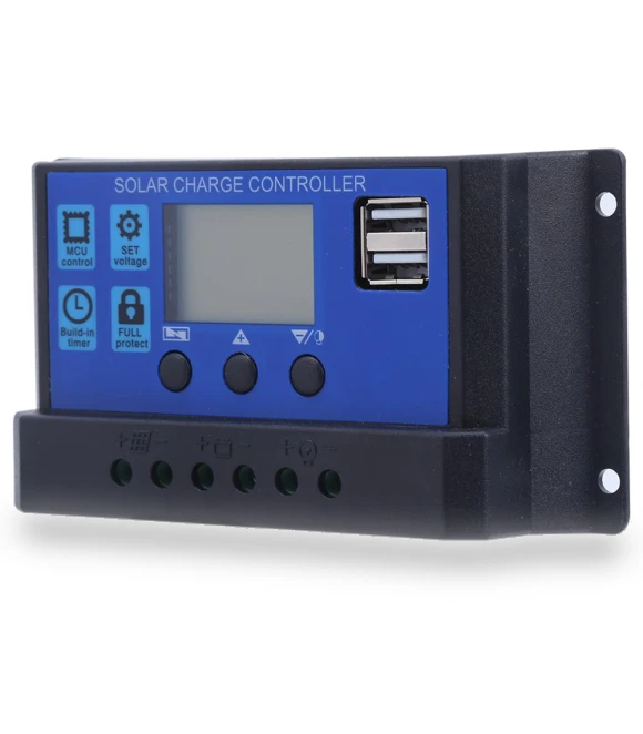 Solar Panel Controller with LCD Display — Power Management, Vestidos