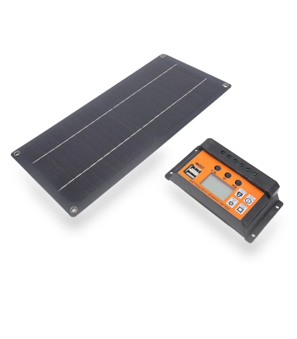 10W Solar Charger with 10A Controller — Solar Charging Solutions, CosyHome