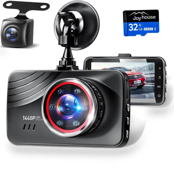 Dual Camera Dash Cam — Dashboard Cameras, Samurai Japan