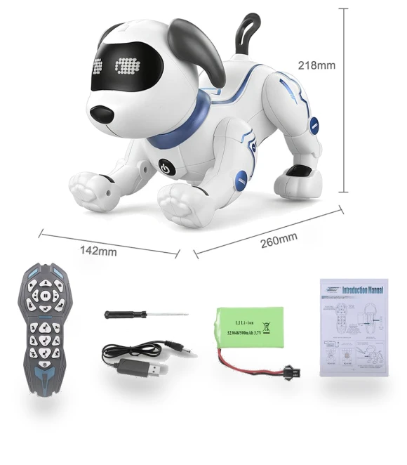 Electronic Pet Robot Dog — Interactive Animal Companions, LE NENG TOYS