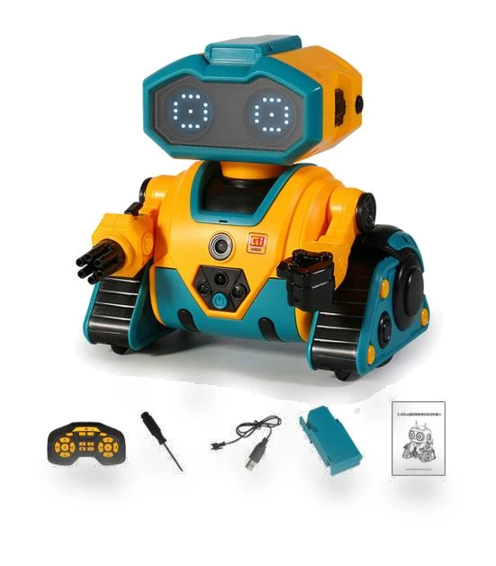 Gesture-Controlled Robot Toy with LED Eyes — Interactive Figures & Robots, Toy
