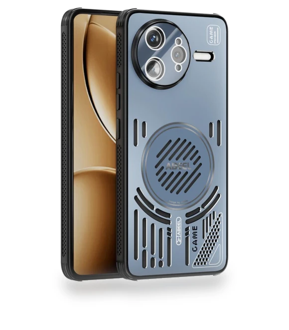 Magnetic Case Aluminium Alloy+PC+TPU Hollow Heat Dissipation Phone Cover — Basic Cases, Smartwatch 2025