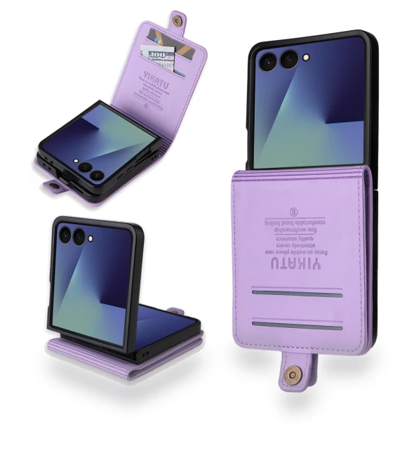 Magnetic Closure PU Leather Mobile Case — Flip Cases, Smartwatch 2025