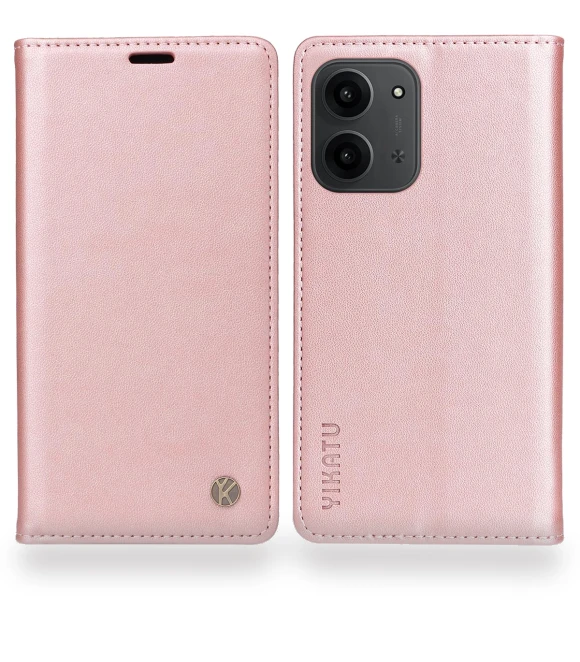 Magnetic Clasp PU Leather Phone Case — Bumpers, YIKATU