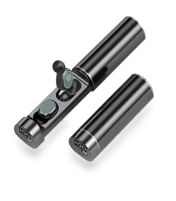 Mini Bluetooth Earbuds with Touch Control and LED Display — Headsets, DIYelecs
