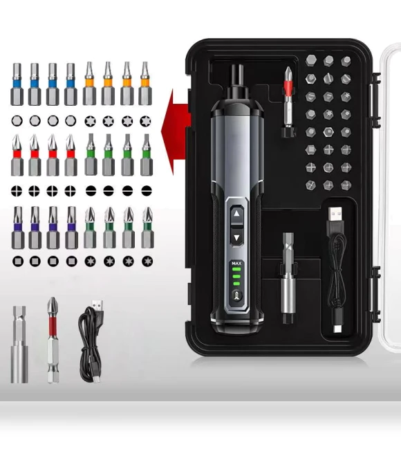 Mini Electric Screwdriver Set — Screwdrivers, QLY Online