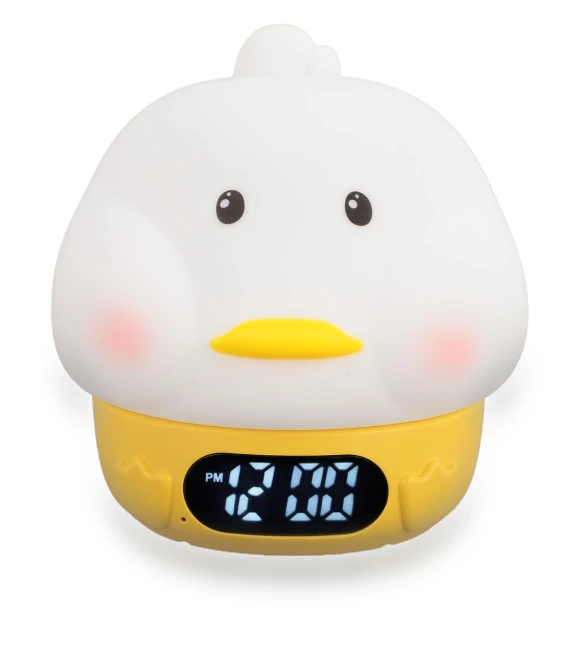 Rechargeable Colorful Silicone Touch Night Light with Timer and 2 Alarms — Night Lights, GoolRC