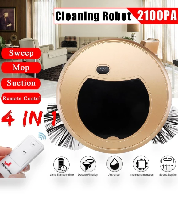4-in-1 Smart Cleaning Robot — Smart Cleaning Robots, Ideal World