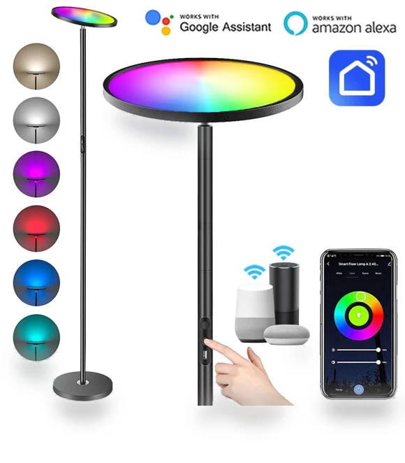Smart RGB Floor Lamp — Standing Lights, Build My Home