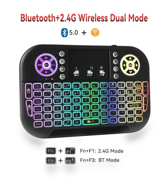 Smart TV Set-top Box Projector with Bluetooth and Wireless Keyboard — Television, Chest No.1