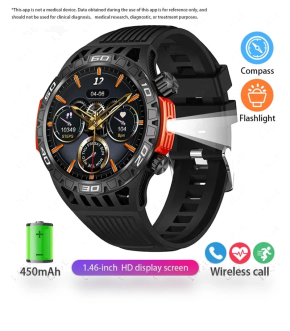 Smart Watch with LED Backlight — Smartwatches, ElectronicsHome