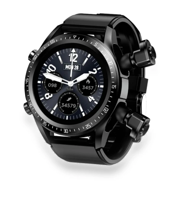 2-in-1 TWS Bluetooth Headphones Smart Watch — Wearable Accessories, Tiktop2