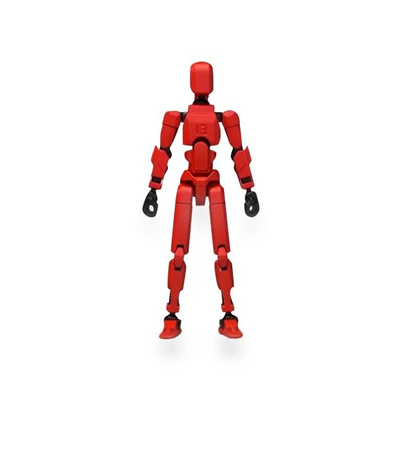 3D Printed Titan Robot Mobile Doll Set — Collectible Statues, Hong Art