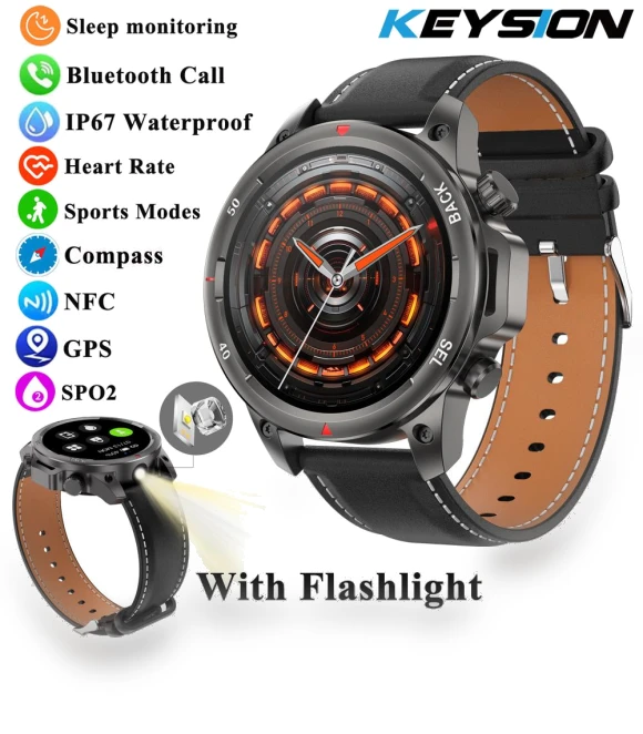 Bluetooth Smart Watch with Health Monitor — Smartwatches, KEYSION