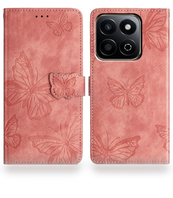 Butterfly Design Flip Wallet Phone Case — Flip Cases, Smartwatch 2025