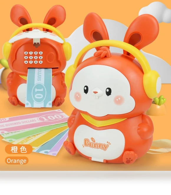 Cartoon Cute Rabbit Piggy Bank Backpack — Savings & Piggy Banks, TK Toys