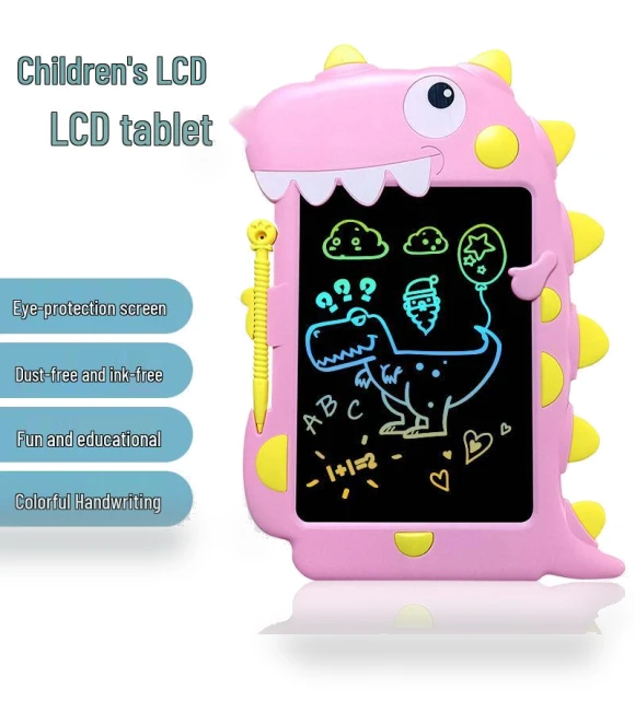 Cartoon LCD Writing and Drawing Board for Kids — Drawing Boards, Super Go
