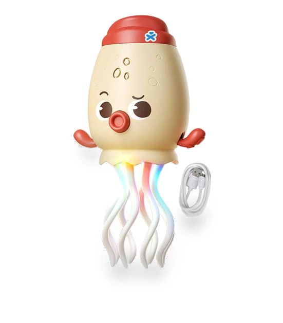 Electric Dancing Octopus Toy with LED Lights — Interactive Learning Devices, Safety toy