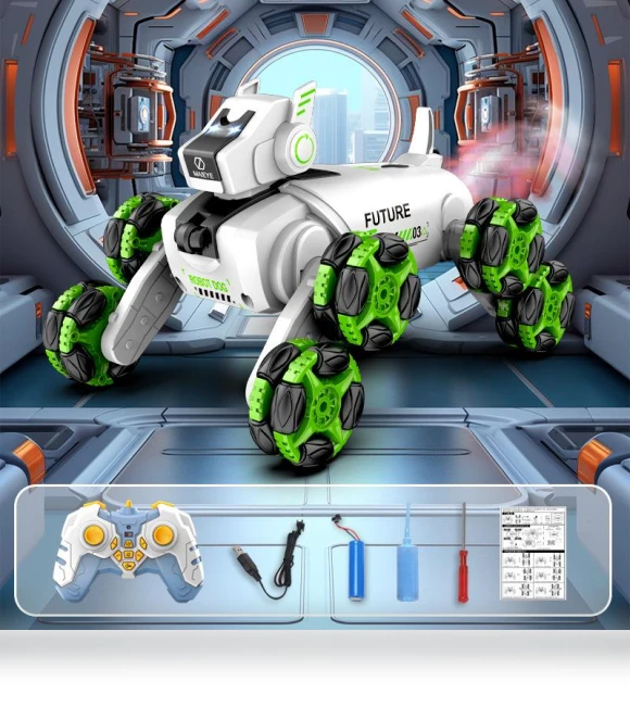 Electric Remote Control Robot Dog Toy — Interactive Figures & Robots, Super Go