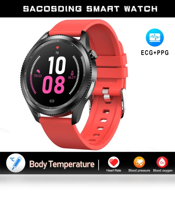 Health Monitoring Smartwatch — Smartwatches, Tiktop2