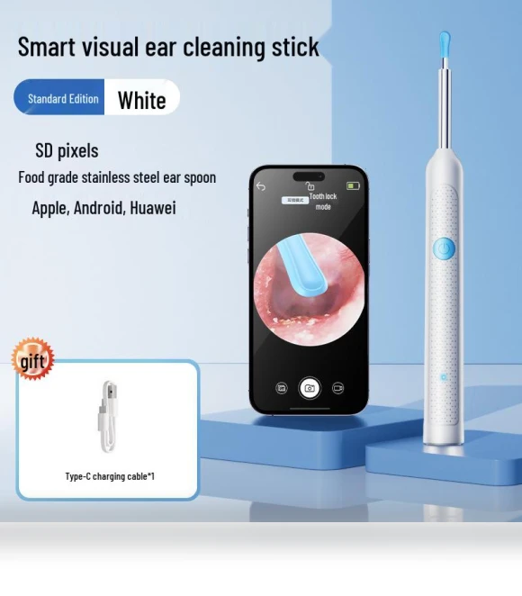 Kids Smart Wireless HD Ear Cleaning Camera — Syringes, TrendVibeCN