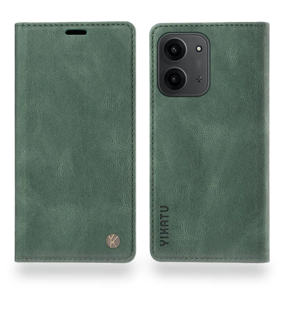Leather Cover Skin-Touch Wallet Phone Case — Phone Accessories, YIKATU