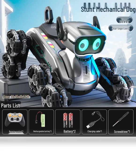 Robot Dog with Full Drive and Gesture Control — Interactive Figures & Robots, Super Go