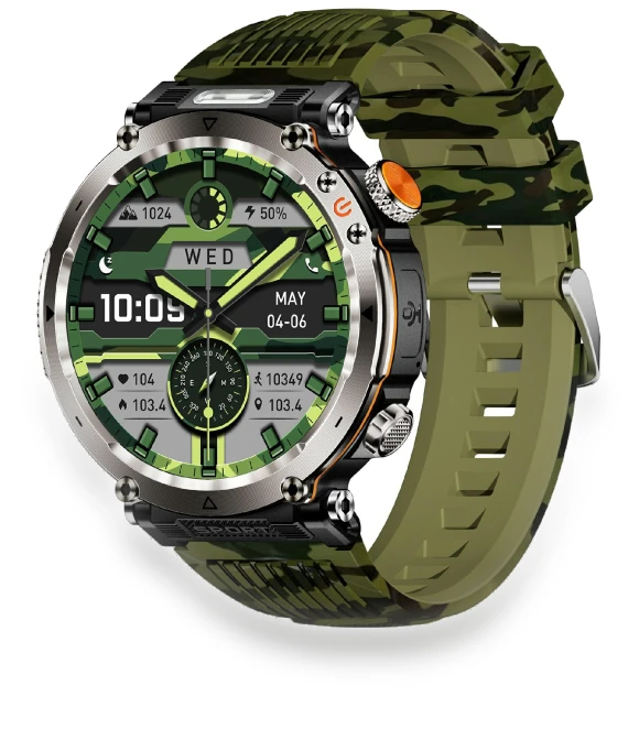 Silicone Strap for 1.7-inch Smart Watches — Smartwatch Accessories, Tiktkkkk