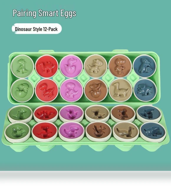 Smart Egg Matching Early Education Toy — Infant & Early Childhood Playthings, Super Go