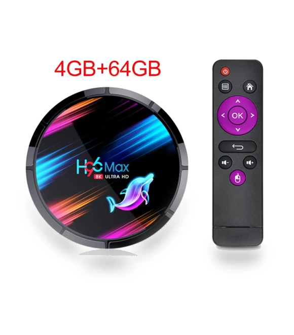 Smart TV Box — Ultra HD Media Players, Blackin