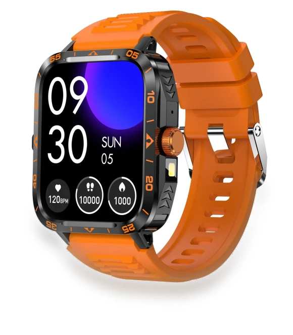 Smart Watch for Calls, Blood Pressure Monitoring, Sleep, Health, Sports with Flashlight — Smartwatches, Tiktkkkk