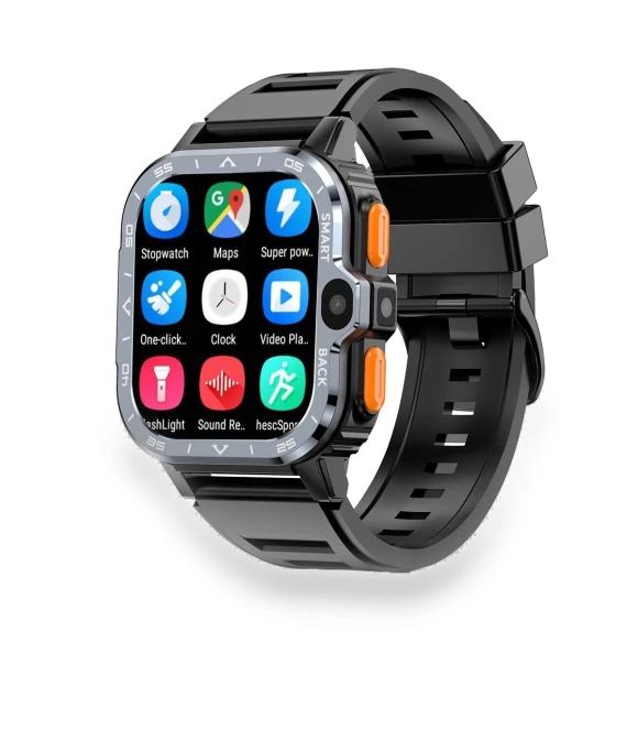 Smart Watch with 4G, HD Display, Dual Camera — Smartwatches, Rainbuvvy