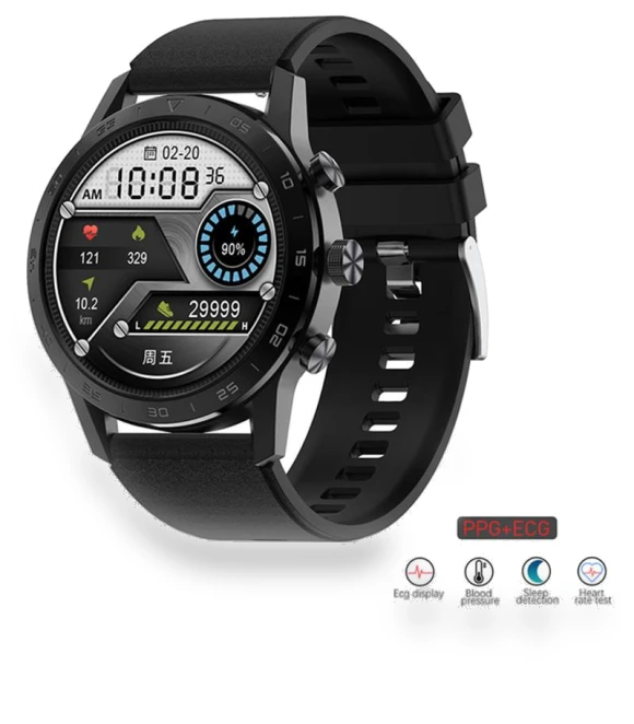 Smart Watch with ECG+PPG — Smartwatches, Tiktop2