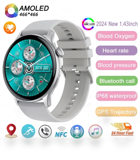 Smart Watch with GPS for Women — Smartwatches, ElectronicsHome
