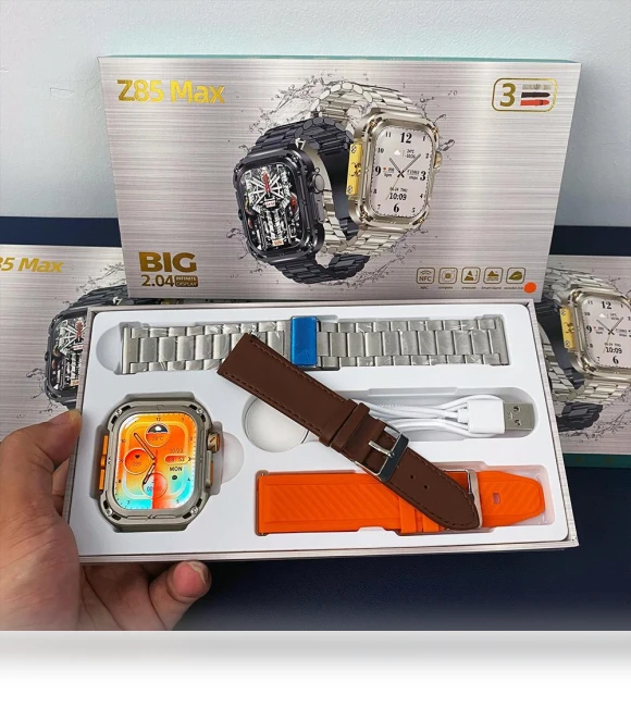 Smart Watch with Three Durable Straps — Wearable Accessories, Best Electronics