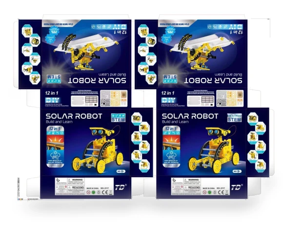 Solar Powered Robot Kit 12 in 1 — Solar Power, Deals Depot