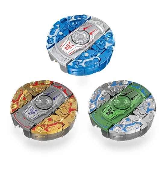 Transformable Robot Dinosaur Spinner — Stress Relievers, Safety toy