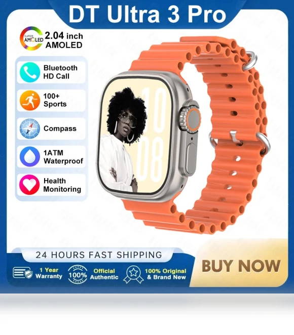 Ultra 3 Pro Smartwatch — Smartwatches, Zodvboz