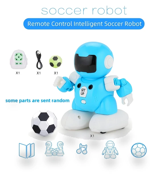 Kids Soccer Match Remote Control Smart Robot Interactive Toy — Interactive Figures & Robots, Houspace