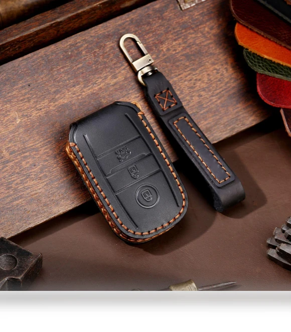 Leather Key Bag — Key Holders & Accessories, Auto Parts Decorate