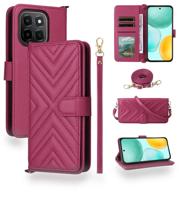 Leather Phone Cover with Shoulder/Wrist Strap and Stand — Smartwatch Protectors, Smartwatch 2025
