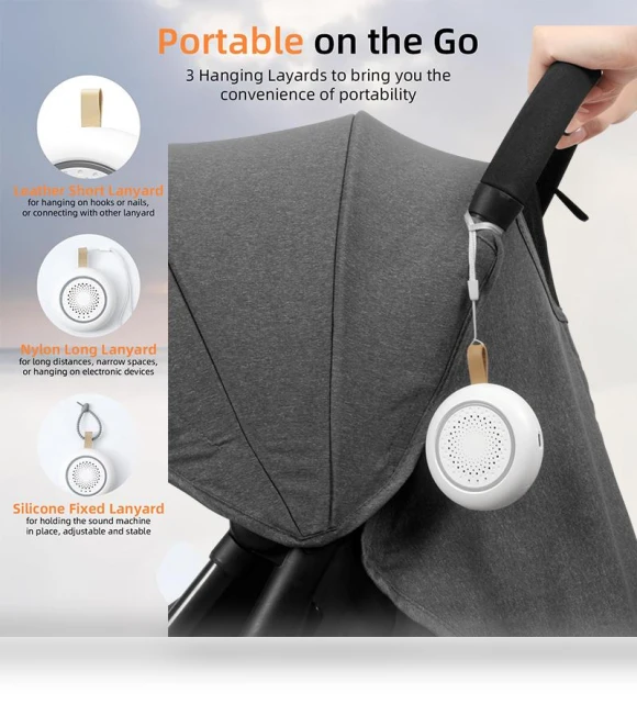 Portable Sound Machine for Baby & Adult — Sleep Soothers, Standard Books