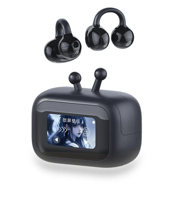 Wireless Smart Touch Earphones Ear-Clip — In-Ear Headphones, Along Choice