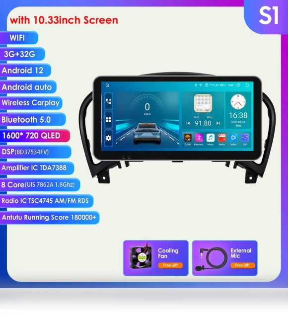 AI Voice 2 Din Android Car Stereo — Stereo Receivers, Hizpo