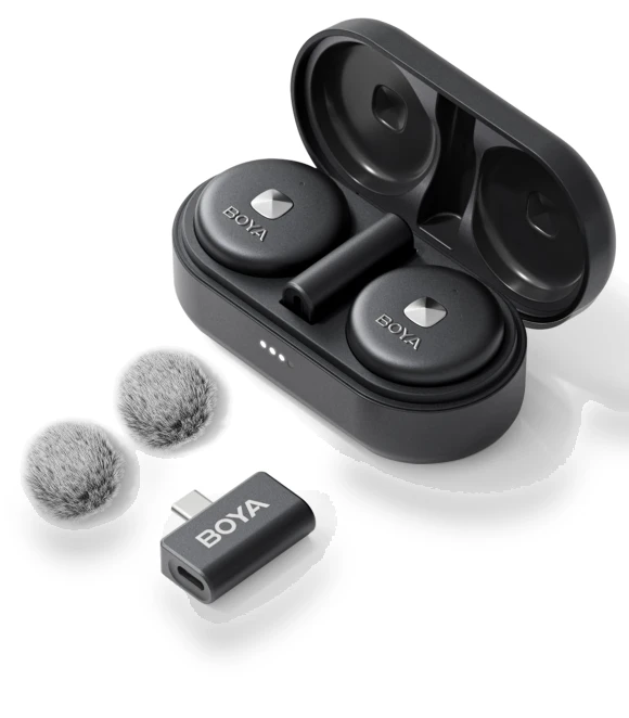 Android Smartphone Wireless Pin Microphone — Microphones, Boya