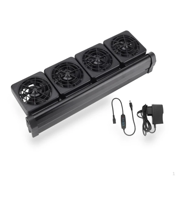 Aquarium Water Cooler with Adjustable Fan Angle — Heaters & Chillers, Moonice