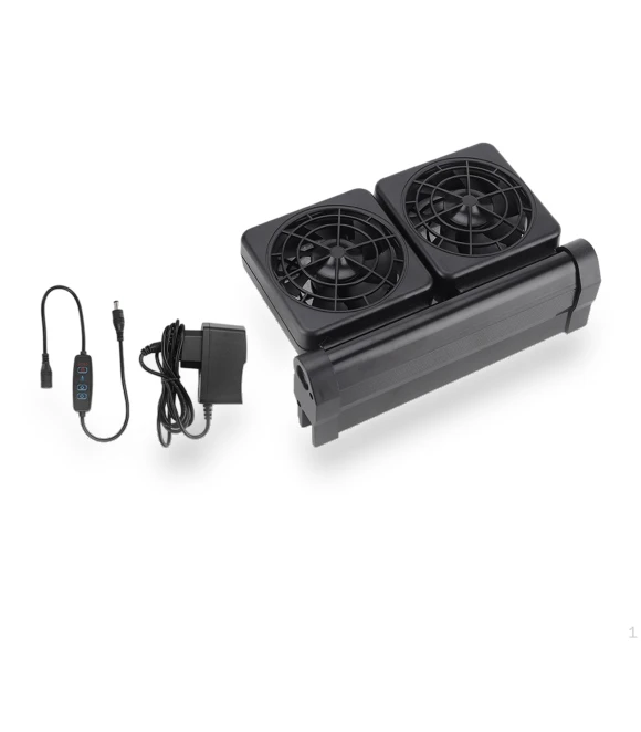 Aquarium Water Cooler with Adjustable Fan Angle — Heaters & Chillers, Moonice
