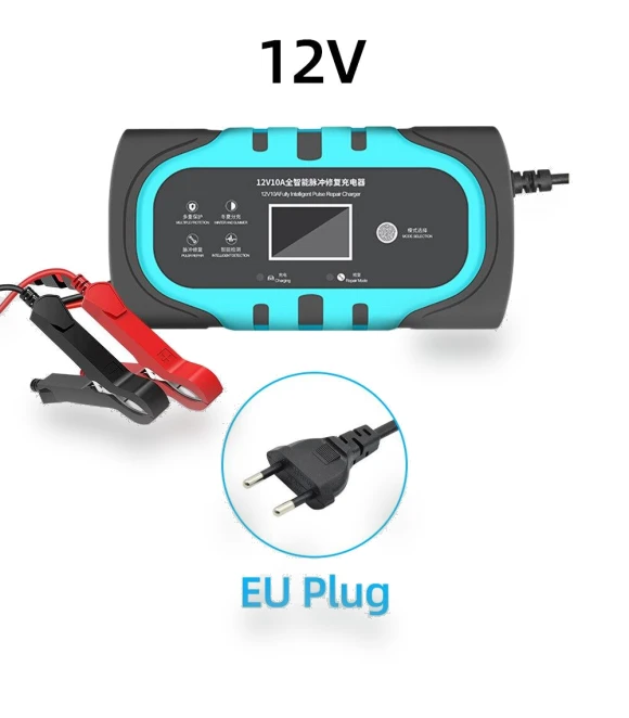Automatic Smart Car Battery Charger with LCD Display — Chargers, MYY
