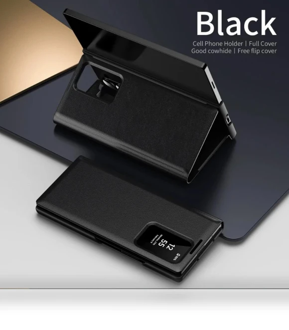 Business Leather Phone Case — Screen Protectors, JHHC
